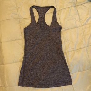 Gray Lululemon Racerback Tank Top